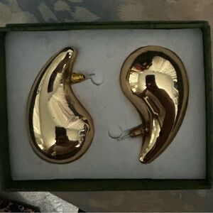 Gold Abstract Earrings